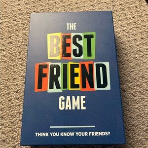 The Best Friend Game - Blue Party Card Game
